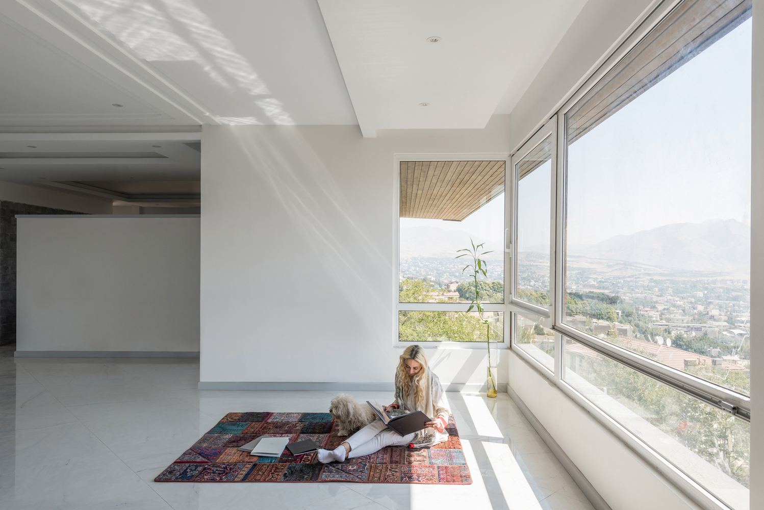 伊朗拉瓦桑的私密公寓设计-25