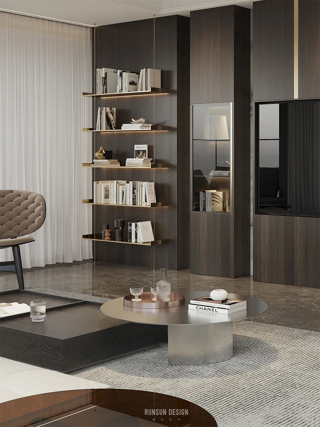 萨维利亚诺的融合之美 · 意法风格私家住宅设计丨中国温州丨朗石设计-29