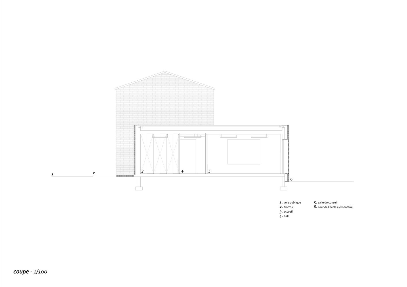 法国 Vendée 地区 Chaillé·sous·les·Ormeau· 市政厅扩建工程-36