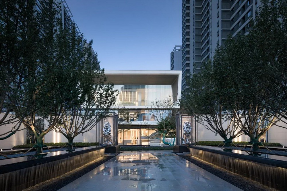 济南奥体铂悦府景观设计丨中国济南丨魏玛设计成都分公司-8