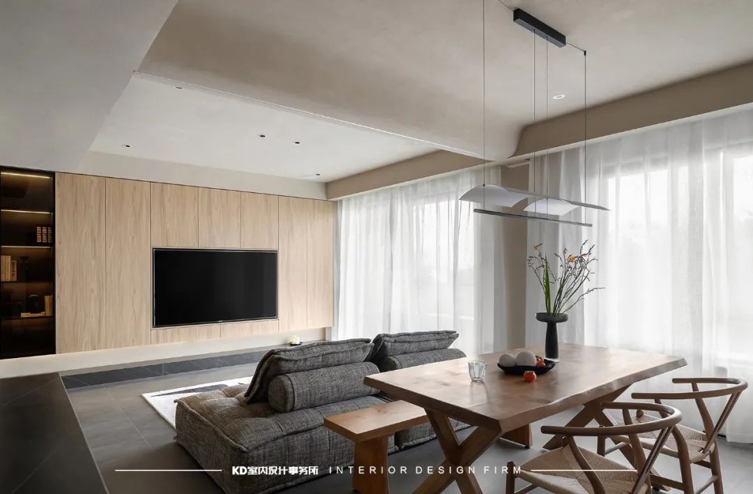 万科·江上明月简约原木风设计丨中国重庆丨重庆素说设计-42