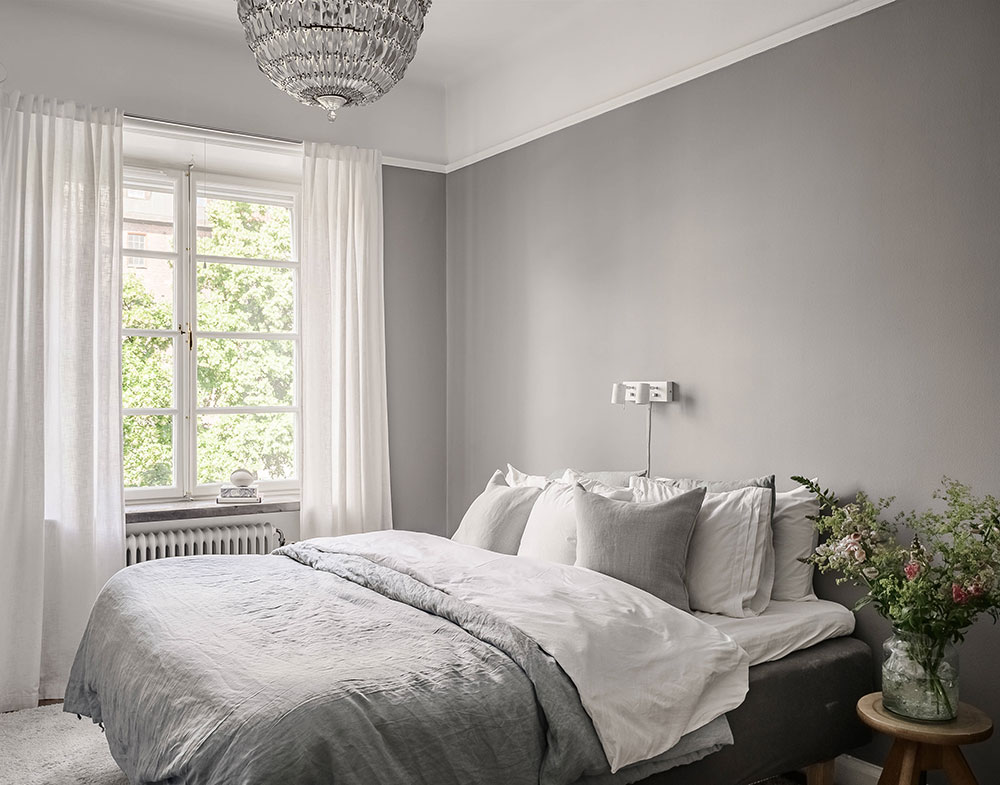 斯德哥尔摩独特公寓，法式落地窗设计惊艳-9