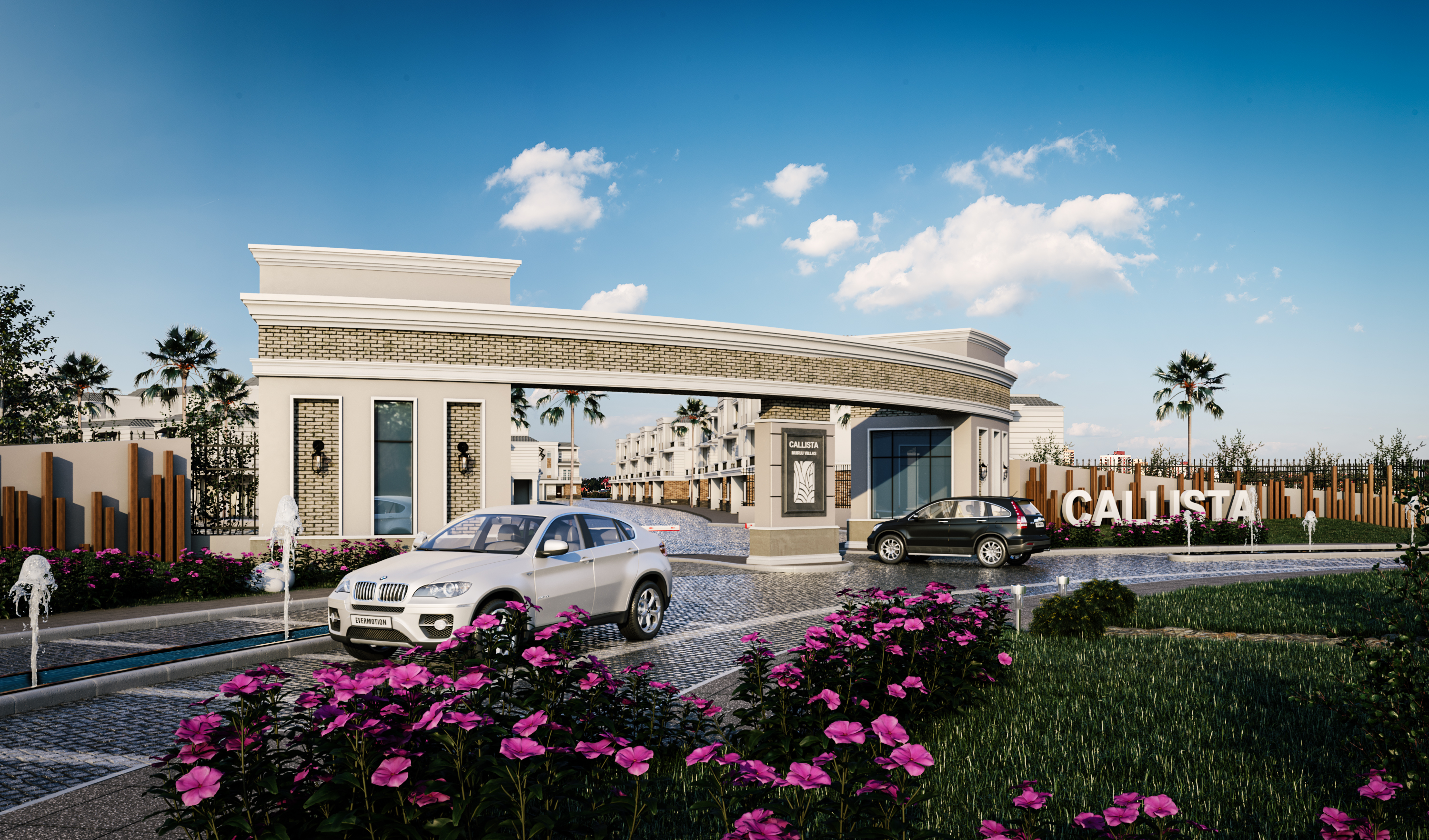 卡利塔穆鲁伊别墅小区丨埃及亚历山大丨GATE  LANDSCAPE_ MSQUE-6