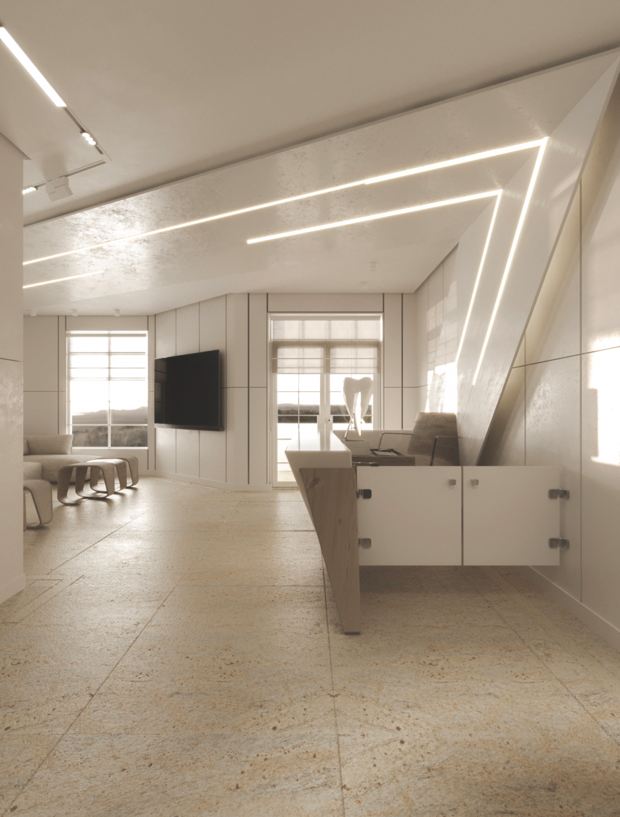 Anna Nicolas Clinic 室内设计丨Saber Designs-9