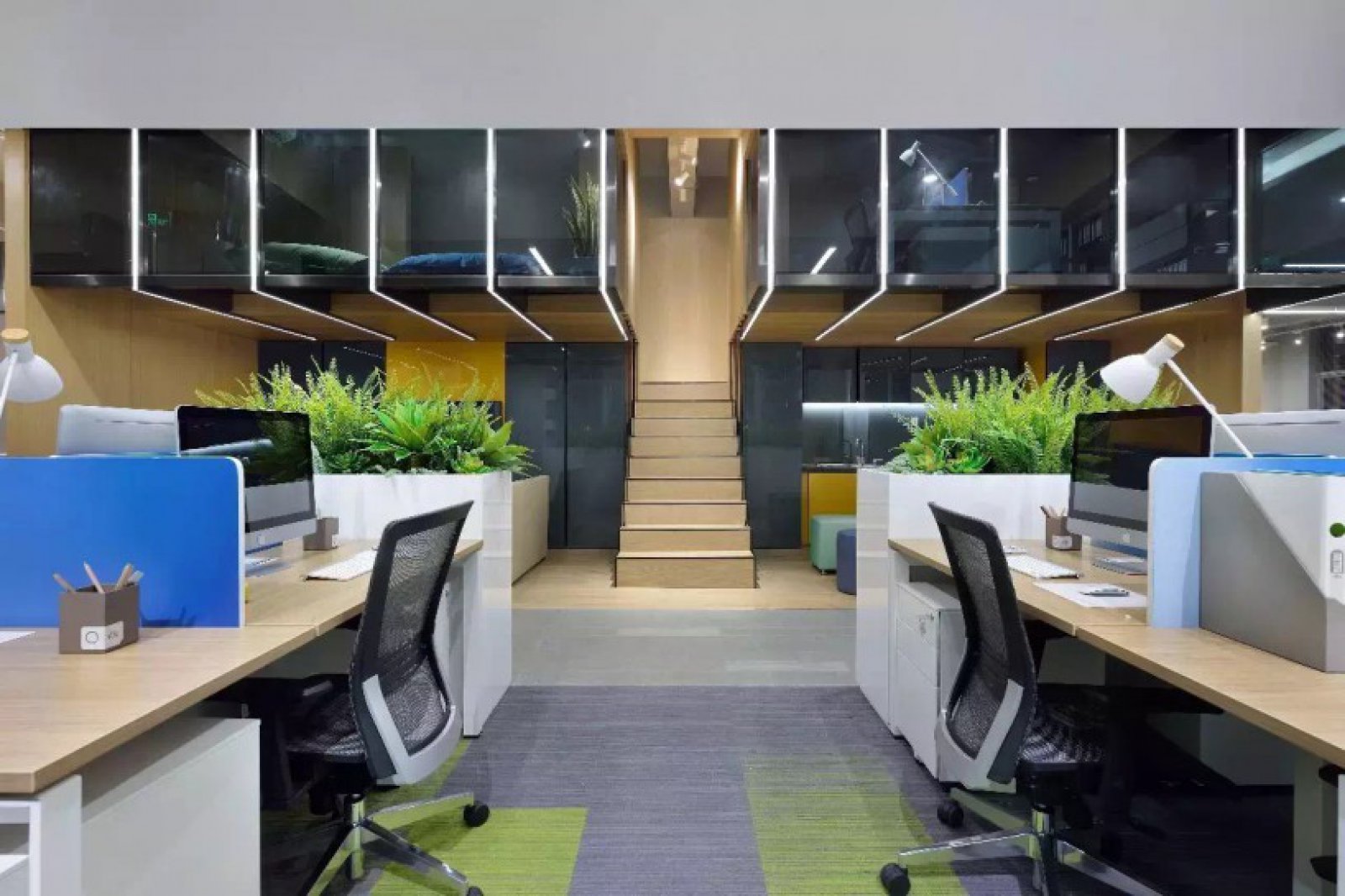 500㎡万科虹桥办公样板房 集艾设计-8