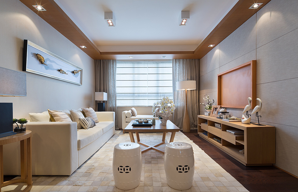 豪华别墅 现代风格欧堡利亚臻园  别墅样板 1-0