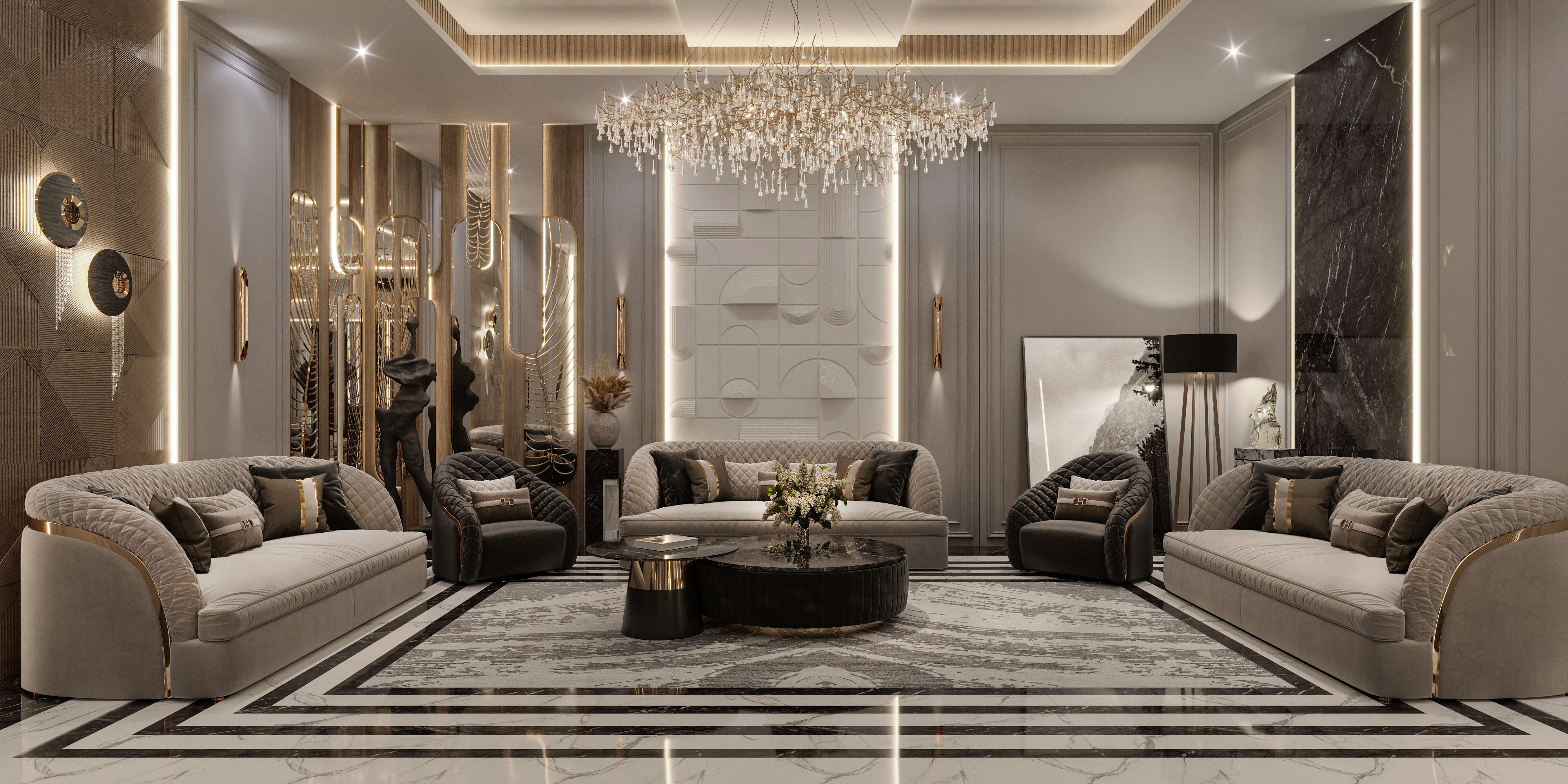 MODERN - NEO CLASSIC reception area-0