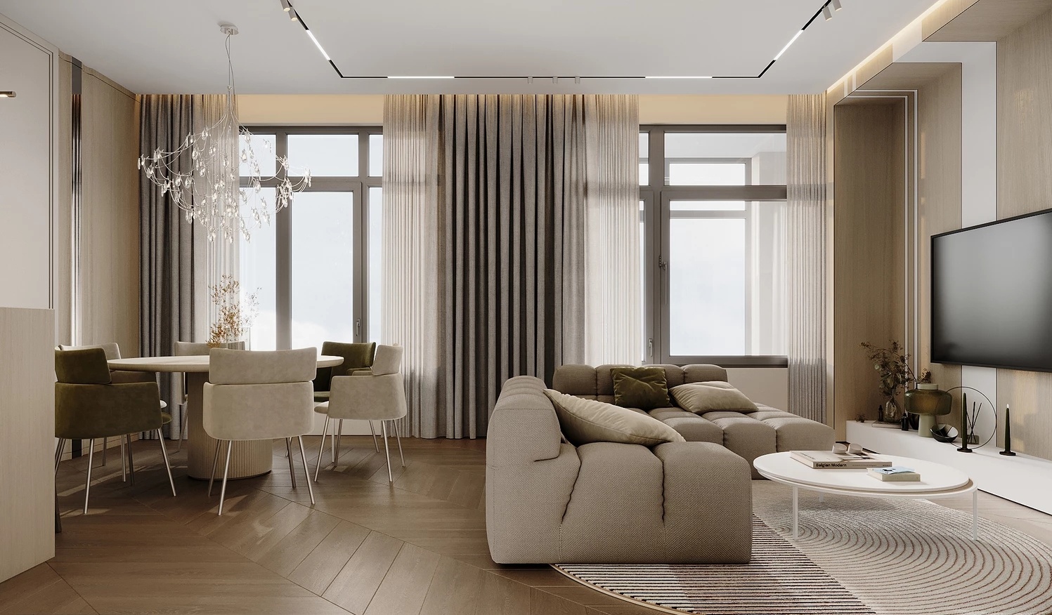 乌克兰基辅44㎡小空间公寓设计-6