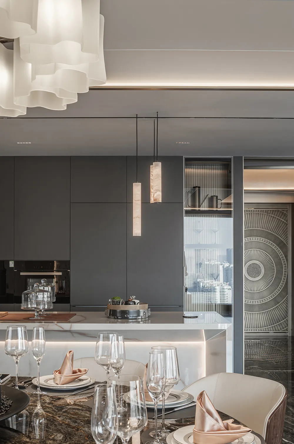 现代隐奢风，这才是顶奢的格局！-9