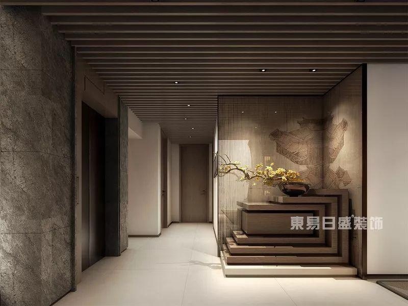 【现代中式】携一抹清透木色，筑一室墨韵书香-20