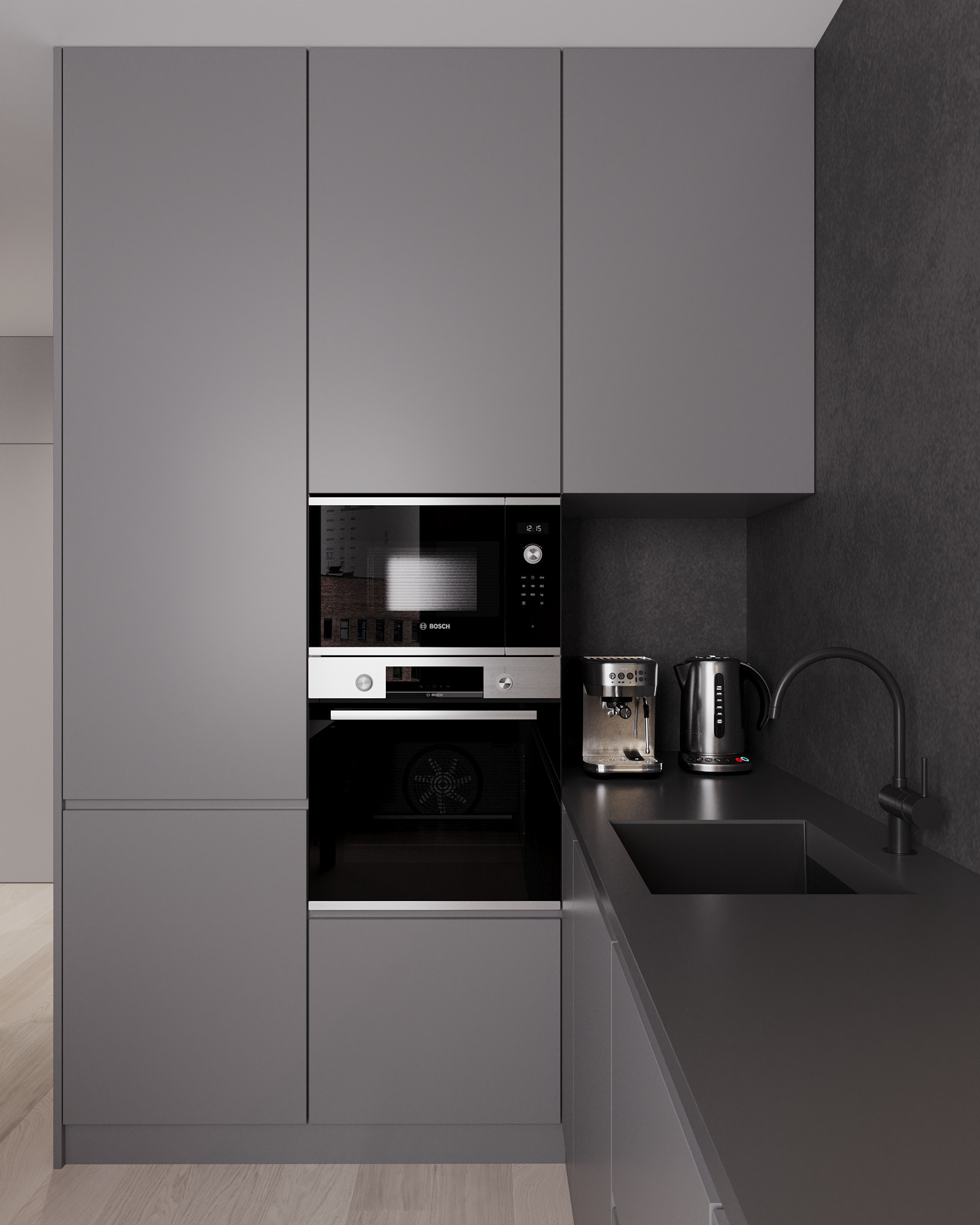 74㎡公寓设计 不一样的设计感觉！-13