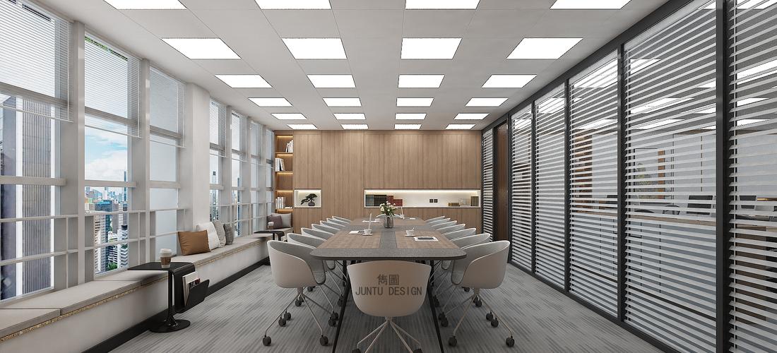 南沙区口岸大厦华盟写字楼办公室设计-25