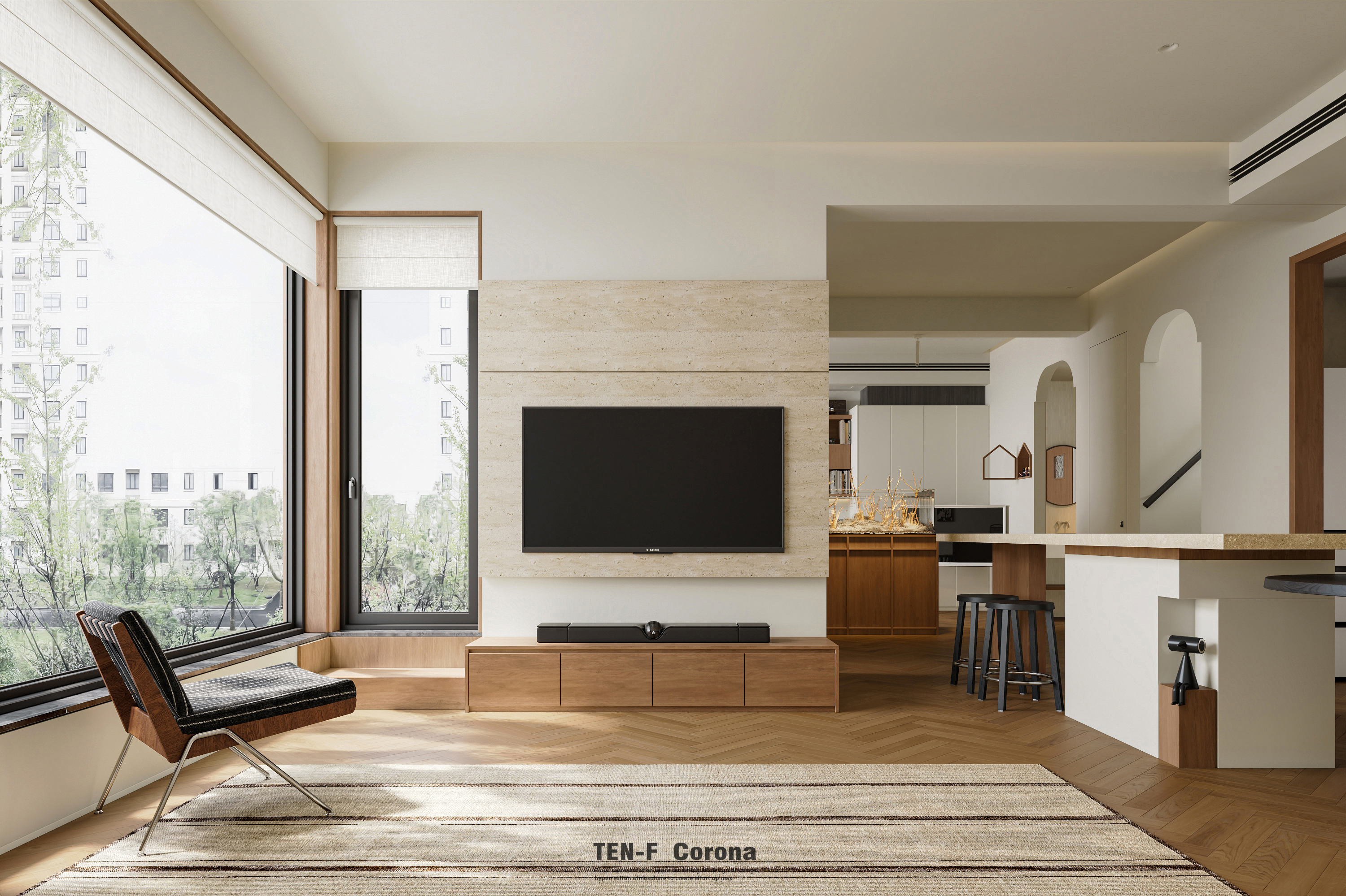 近期渲染  叠墅渲染表现-4