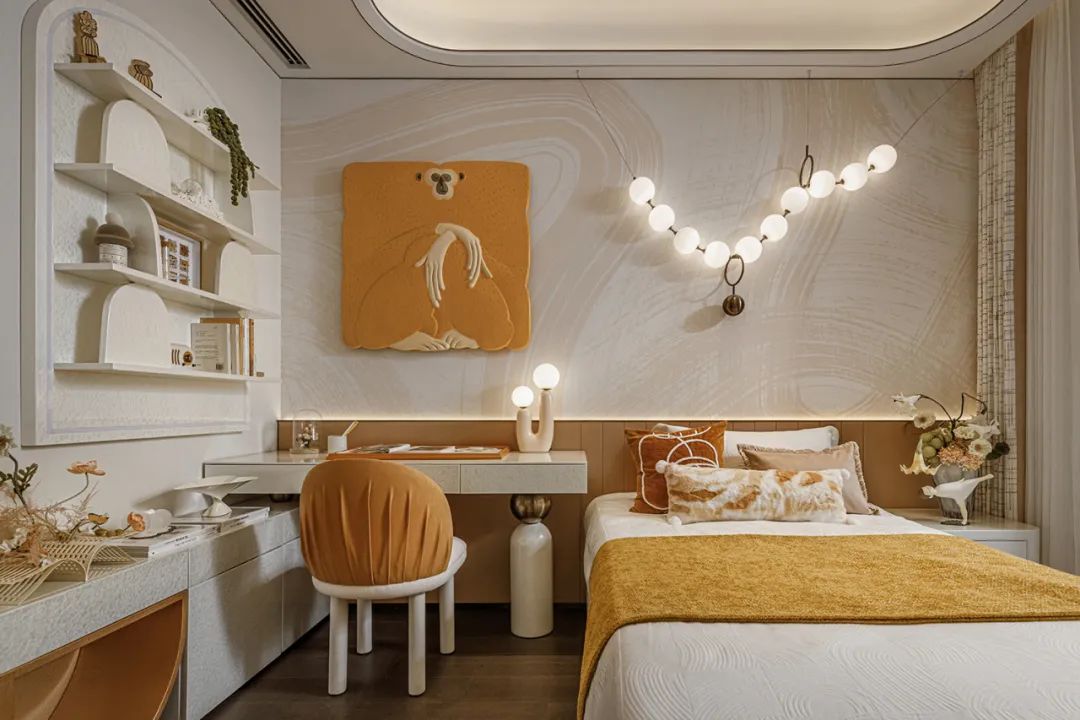 青岛金地华悦样板空间丨中国青岛丨则灵艺术-34