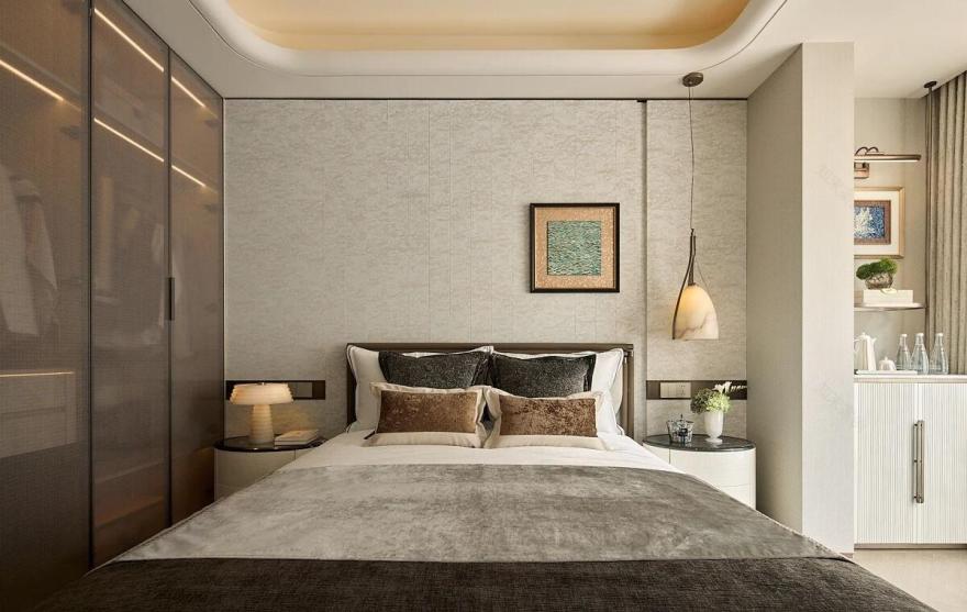 绿城春月锦庐190㎡样板间丨励时设计-38