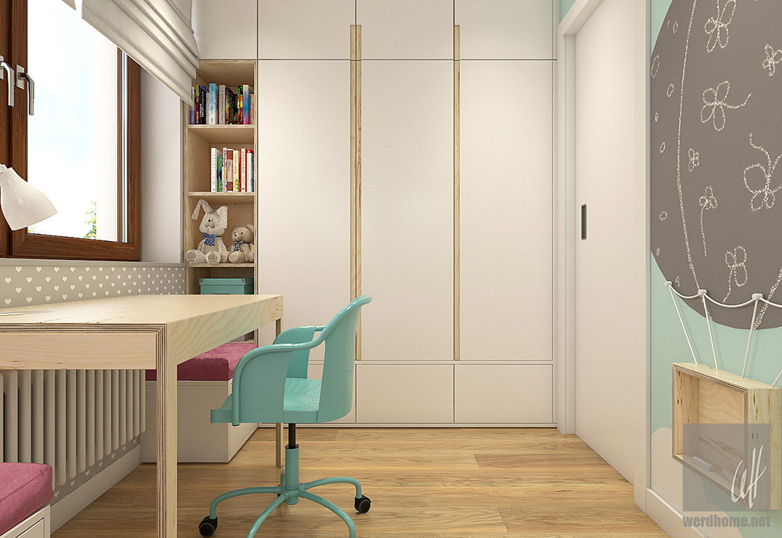 WERDHOME | Projekt wnętrza mieszkania w Krakowie-26