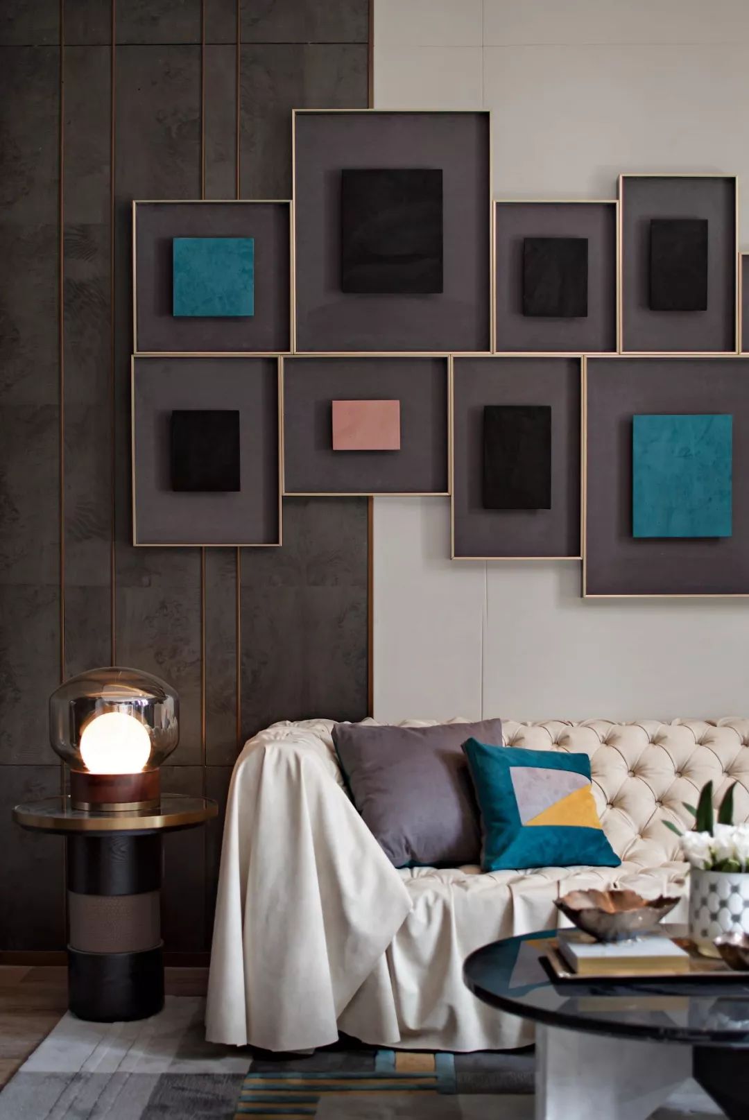 西安万科翡翠国宾营销中心 | 现代优雅的 New Art Deco 空间-41