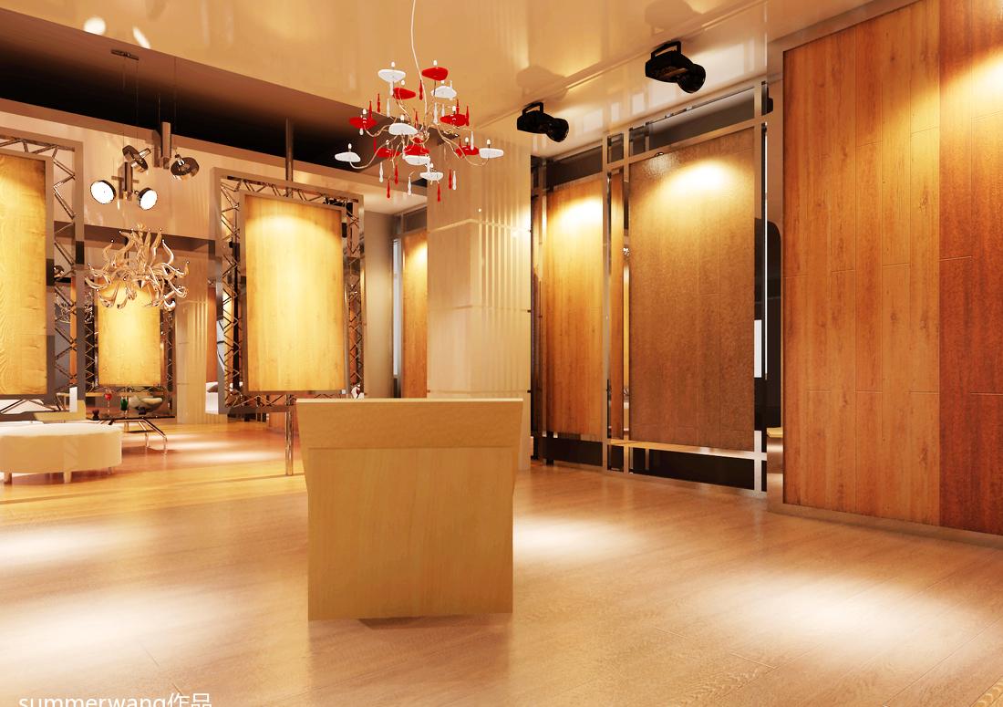 
嘉业地板办公楼展厅项目 -14