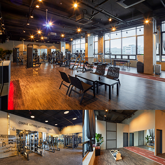 简约 95 平米健身中心，专业室内设计展现空间魅力-1