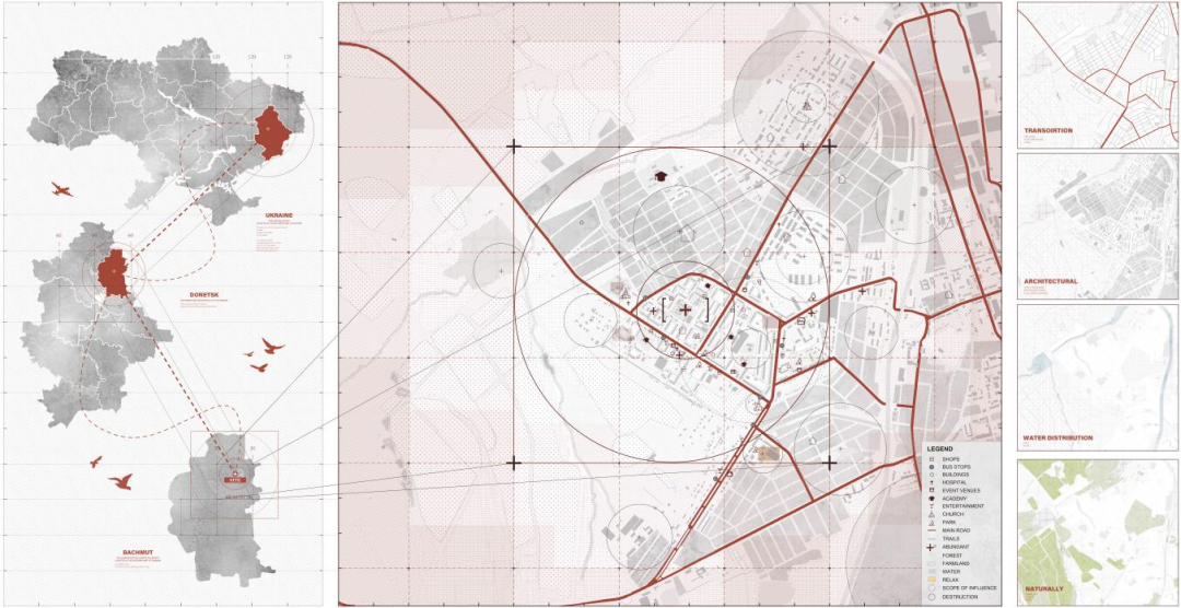 大四毕设将“一次性”建筑转化为可持续绿色社区！三类标准模块+木结构材料见证废墟建筑的再生，重建“温暖的临时家园”！-35