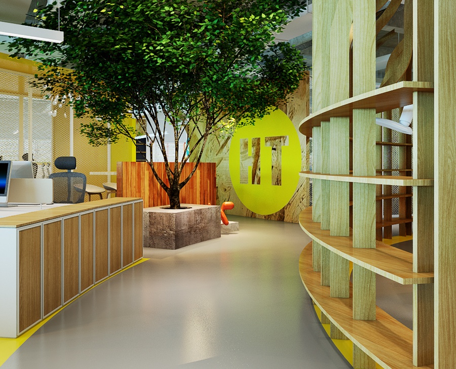 充满森林气息的创意办公空间丨中国苏州丨苏州现象空间设计-6