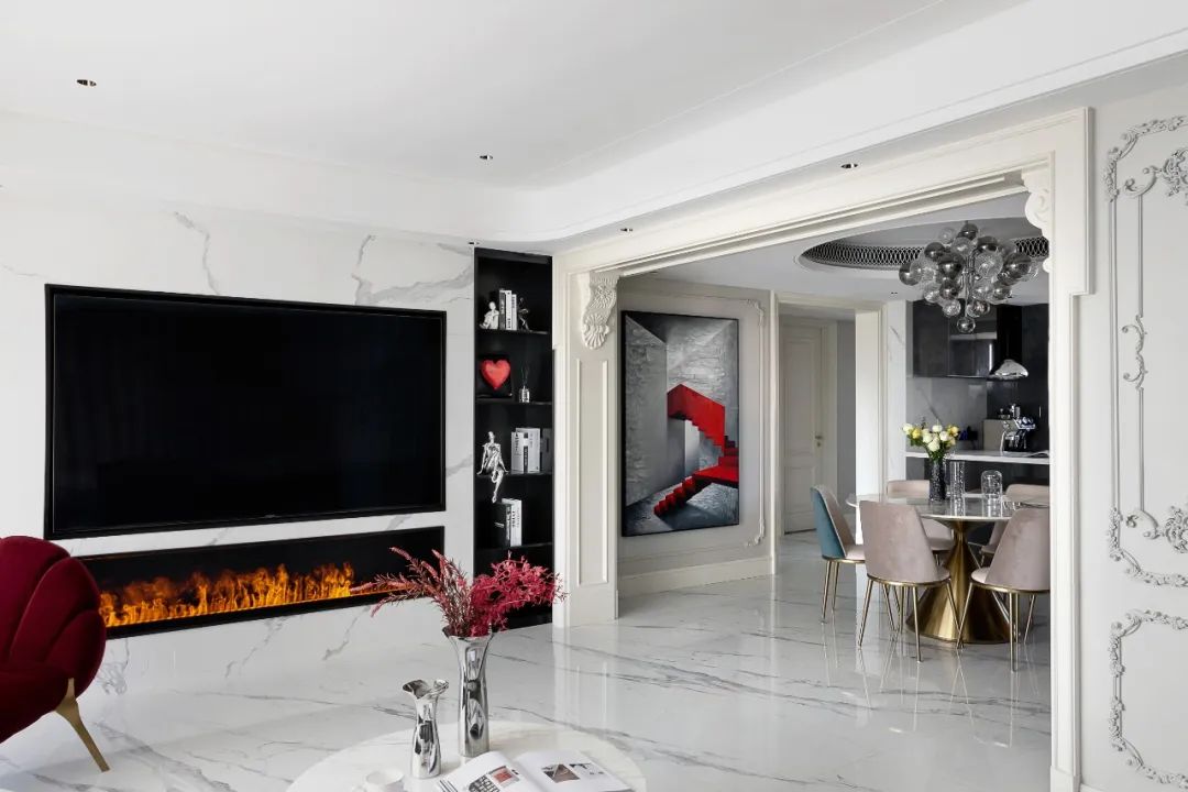 杭州空中别墅 · 弗拉明戈风情的现代法式设计丨中国杭州丨尚层装饰(北京)有限公司杭州分公司-33