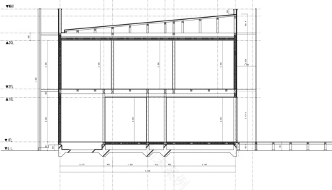 Metal mesh hides a house in Tokyo by Fumihiko Sano-47