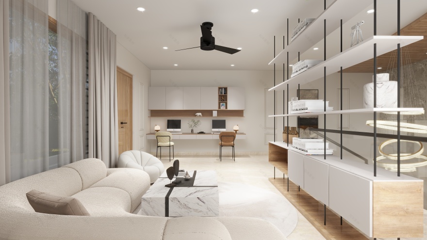 Beyond the Stairs:现代上层生活空间-8