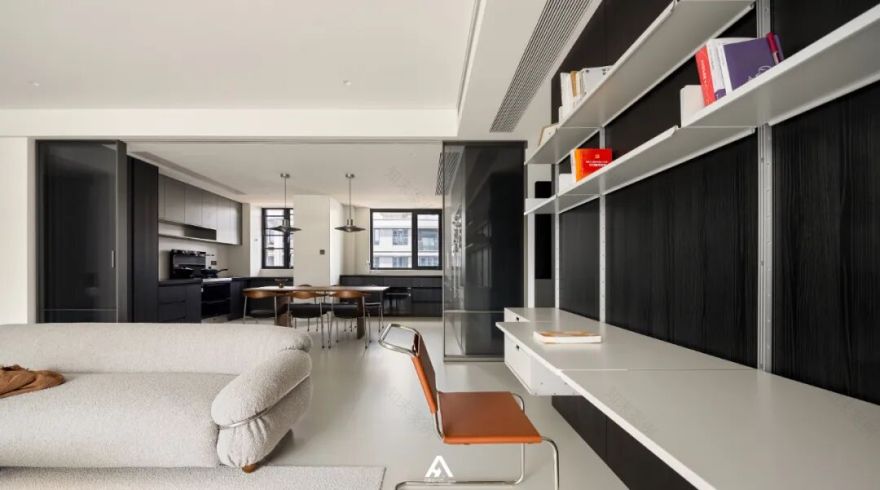 南昌阿鹤设计|砸掉几十个达不溜的精装房,也可以是无边界之家?-13