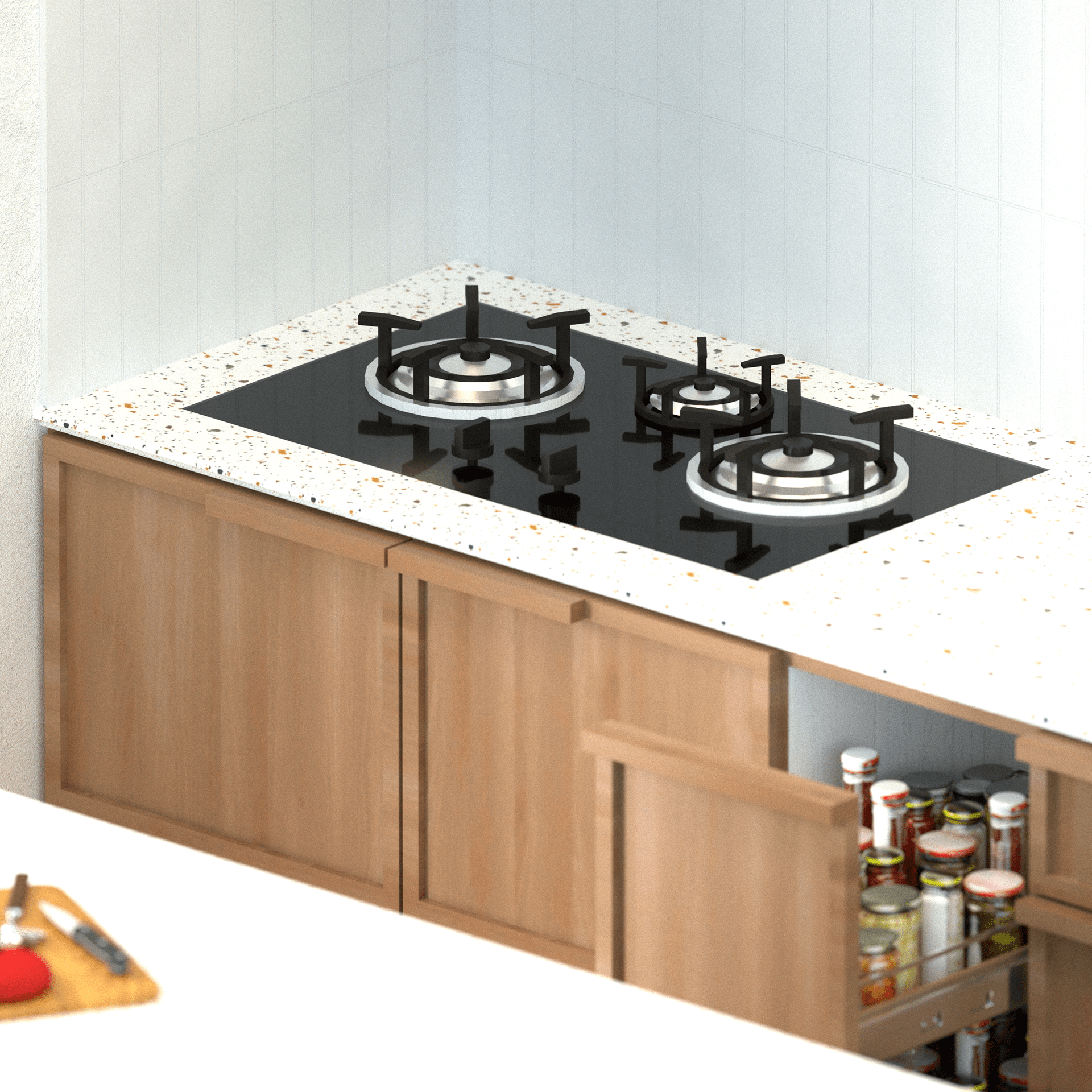 极简厨房套装 迪夫人丨印度-11