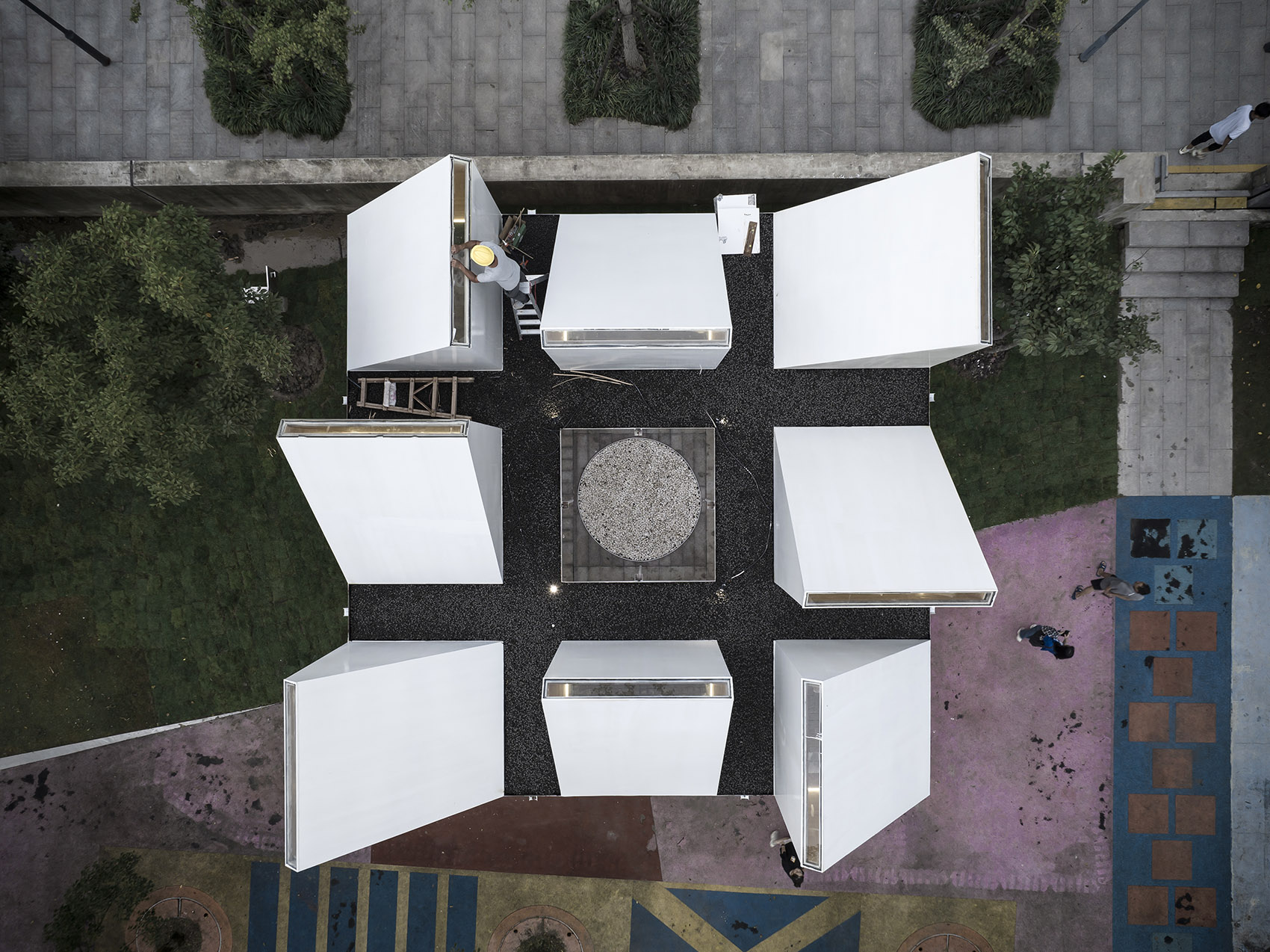 河图洛书亭和达德亭丨中国上海丨GOM 高目建筑-10