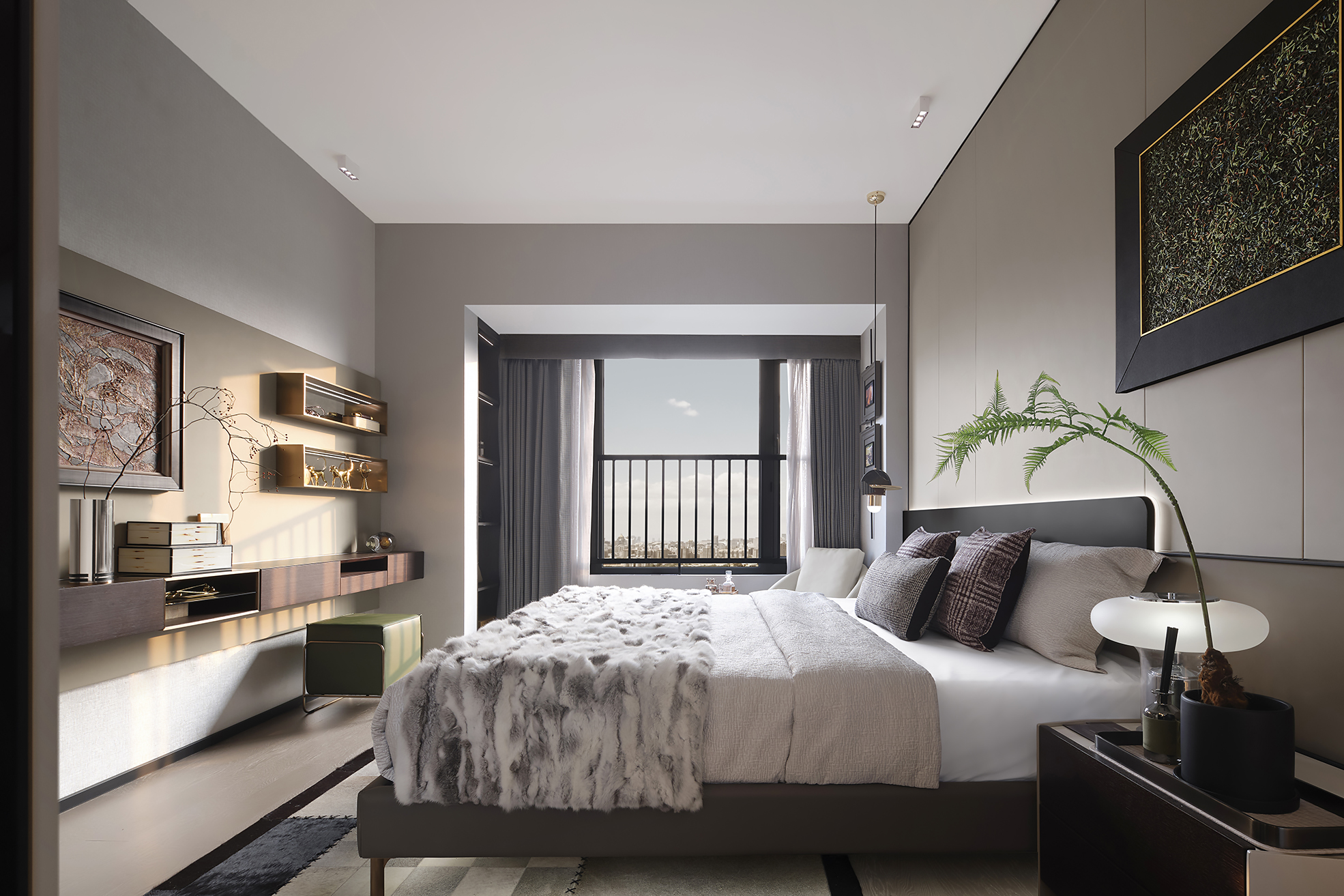 重庆万科璞园样板房丨中国重庆丨深圳 GNU 金秋设计-20