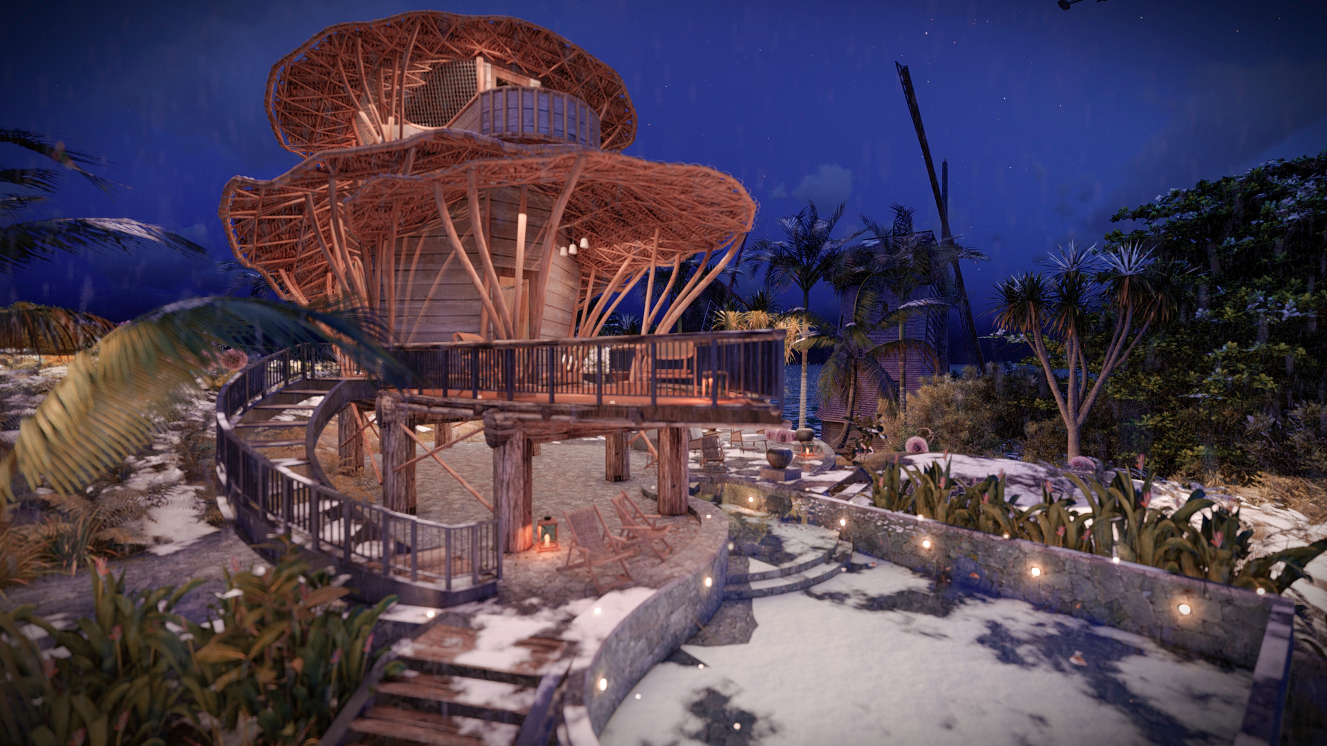 Pavilion in the Maldives-1