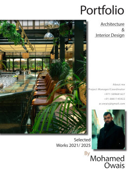 PORTFOLIO - SELECTED WORKS - HOSPITALITY PROJECTS