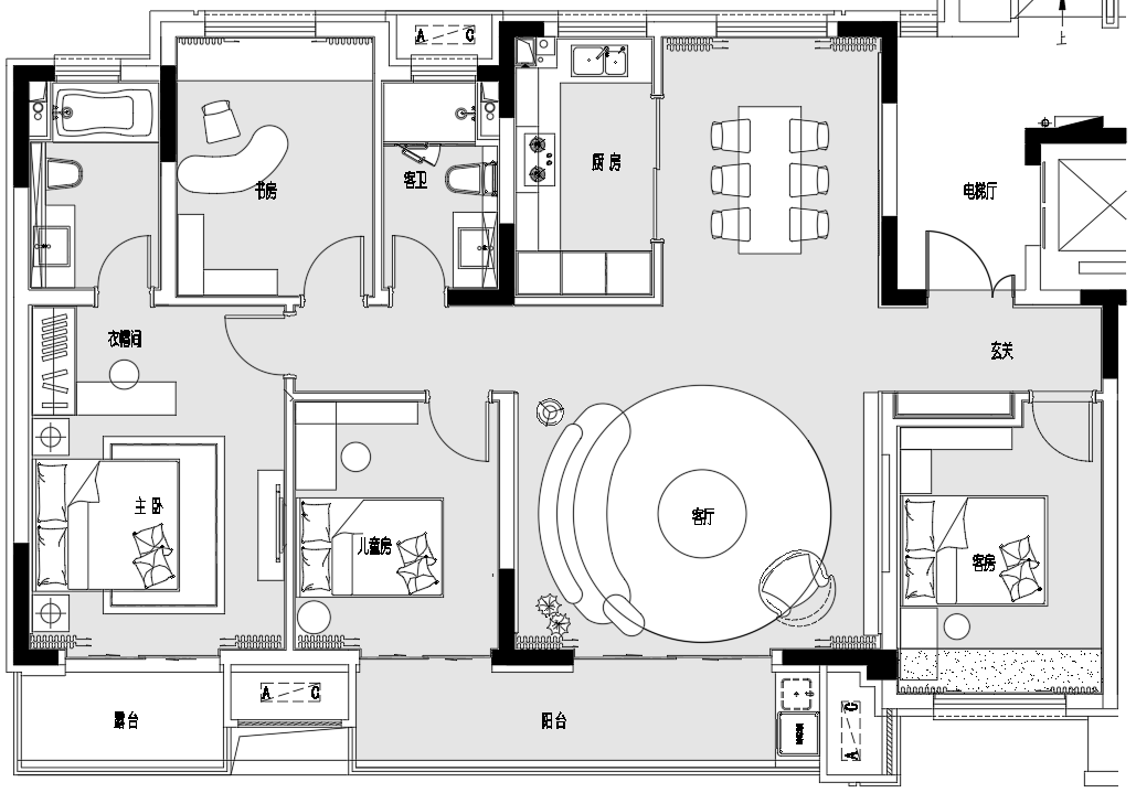 大华·徐州解忧湖上叠及洋房丨中国徐州丨上海大朴室内设计有限公司-104