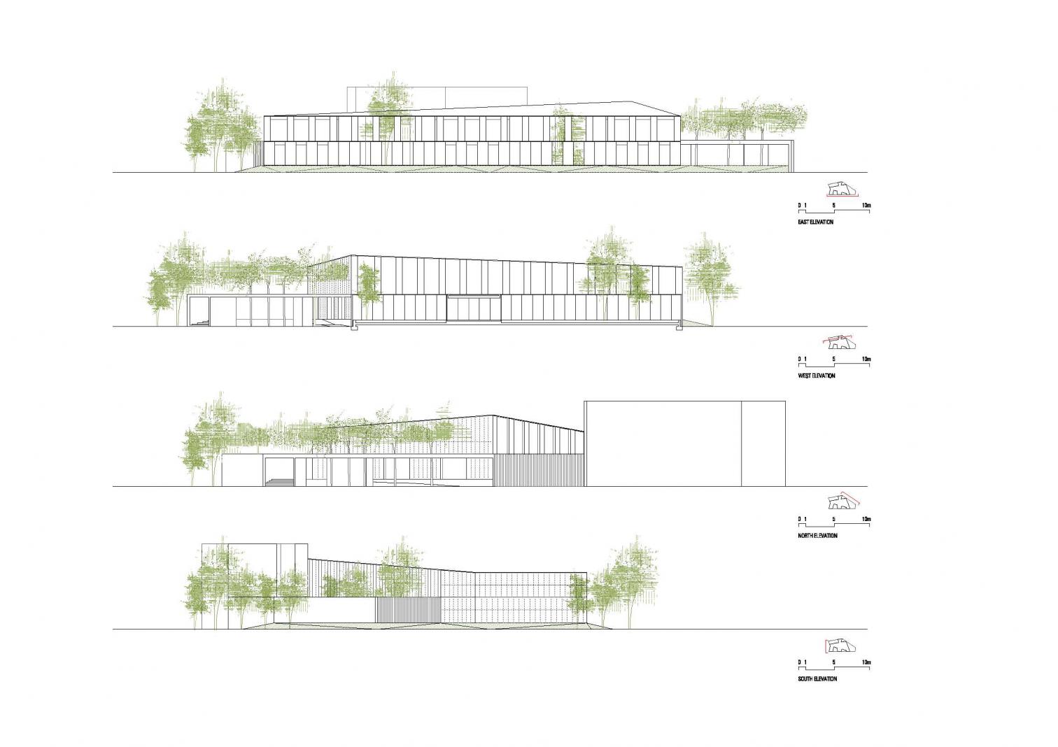 米兰近郊文化新地标 | 紧凑型文化中心设计-9