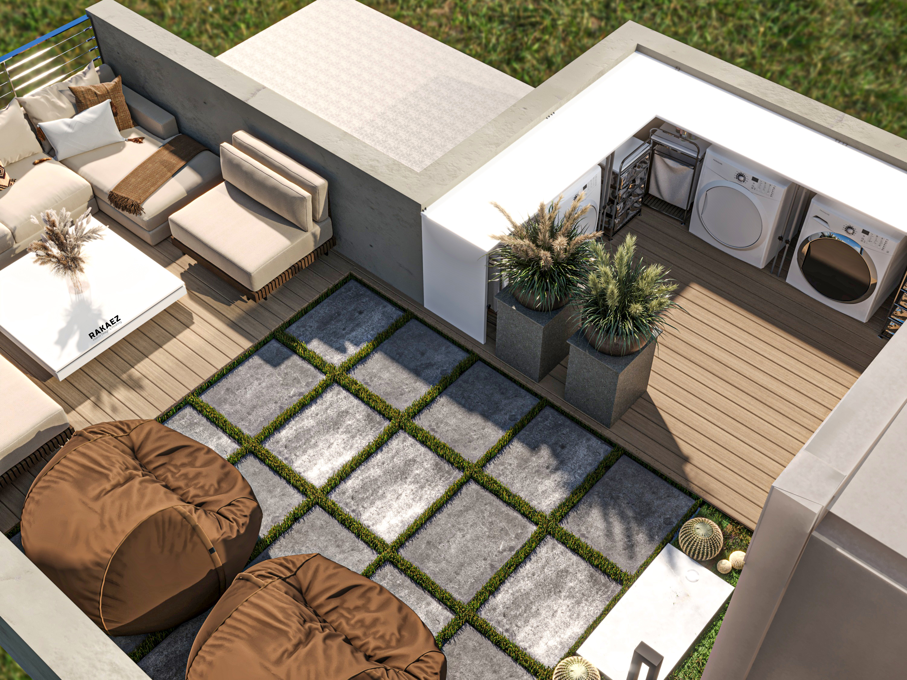 Rooftop Left side "Palm Hills Compound"-3