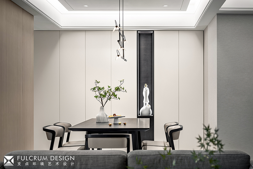 绿地金融国际现代简约风住宅设计丨艺境陈设软装-35