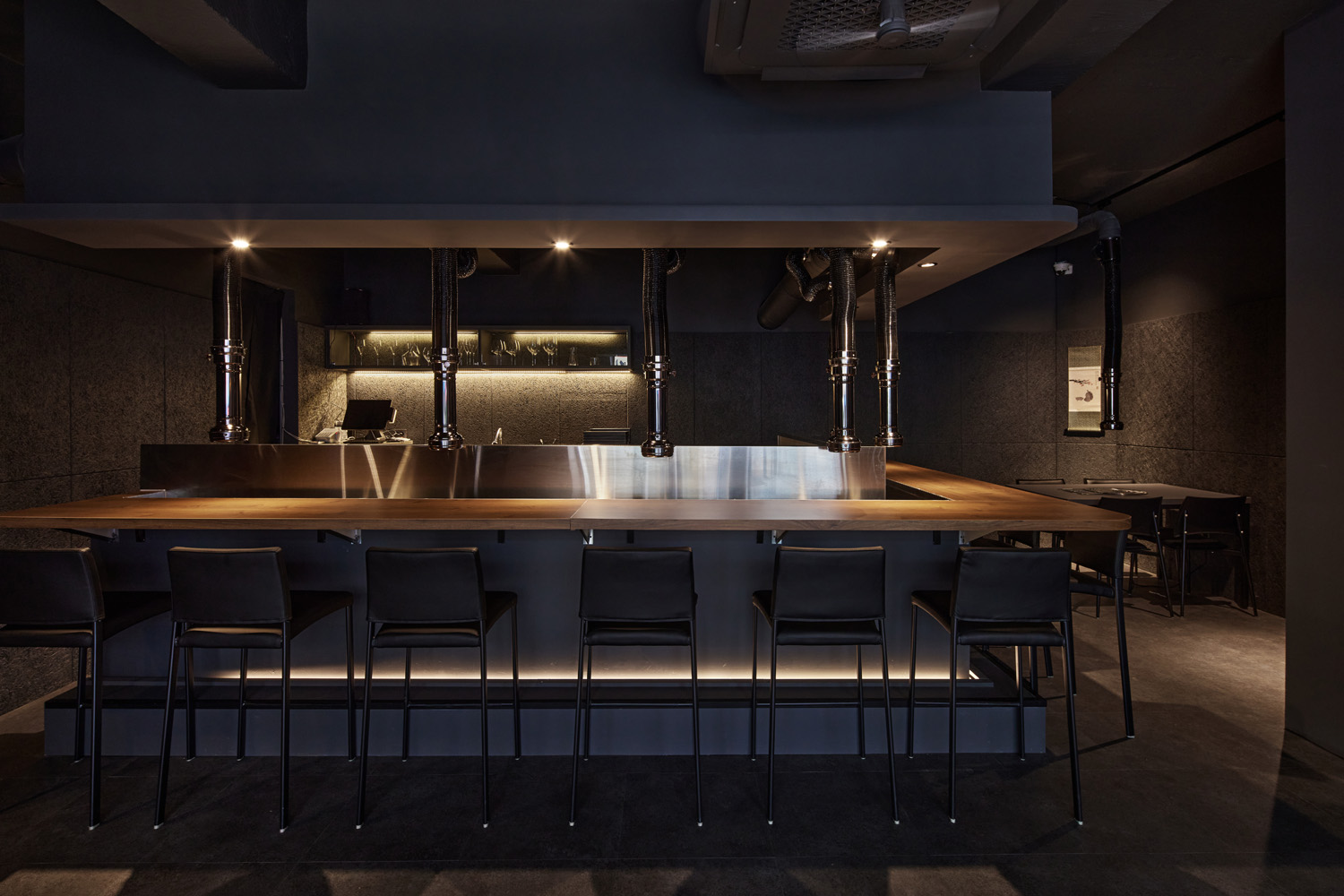 韩国某餐厅高级内饰设计-10