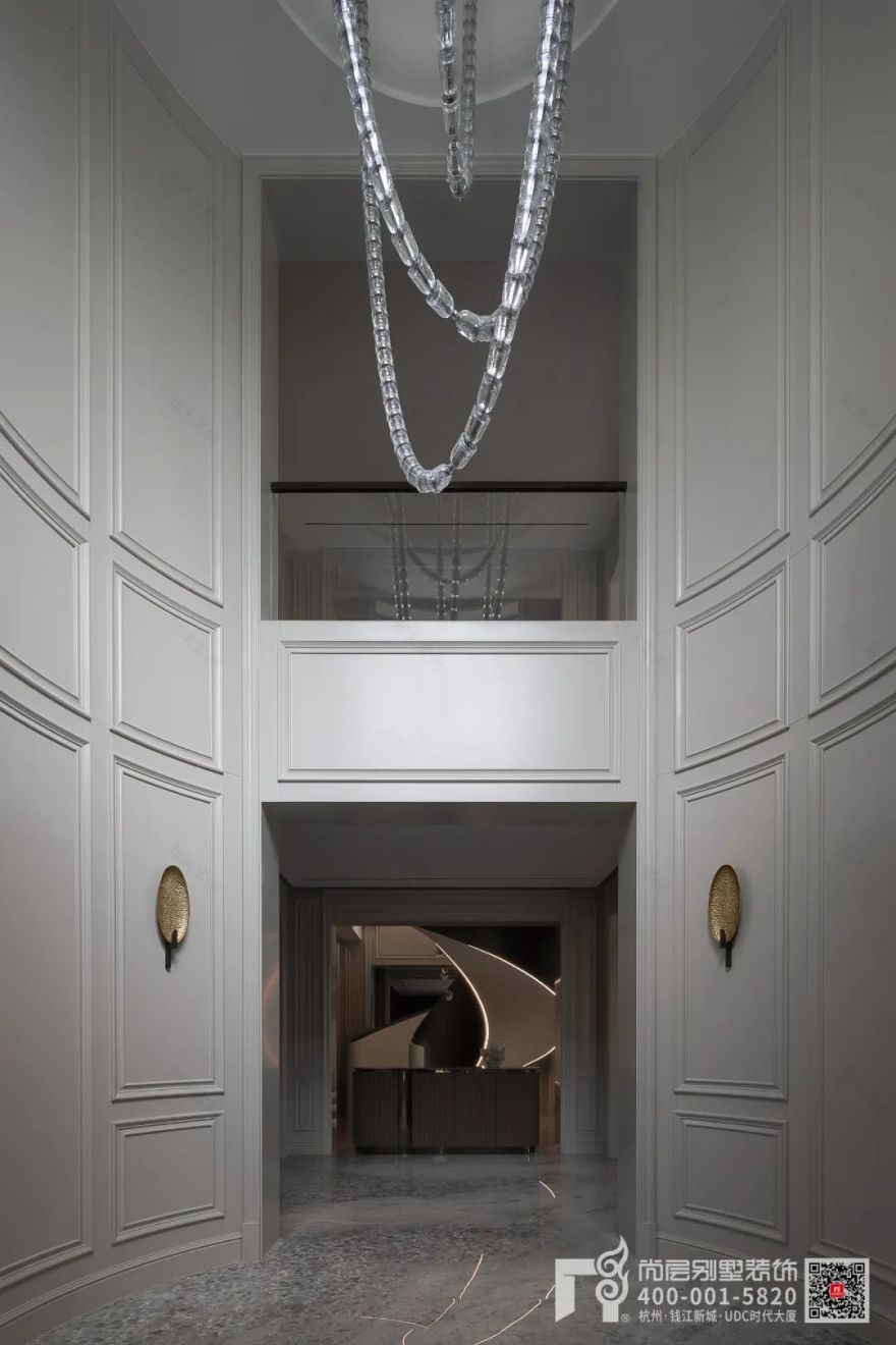 杭州香格里拉现代轻法大宅丨中国杭州丨杭州尚层装饰-12