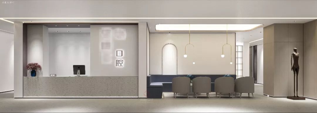 太原 XX 口腔,现代简约风格的时尚雅致空间-36