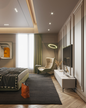 Modern Master Bedroom -KSA- Year 2019