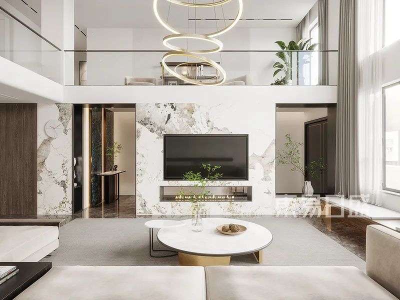 208㎡新中式混搭现代风，东方情怀的新式表达-11