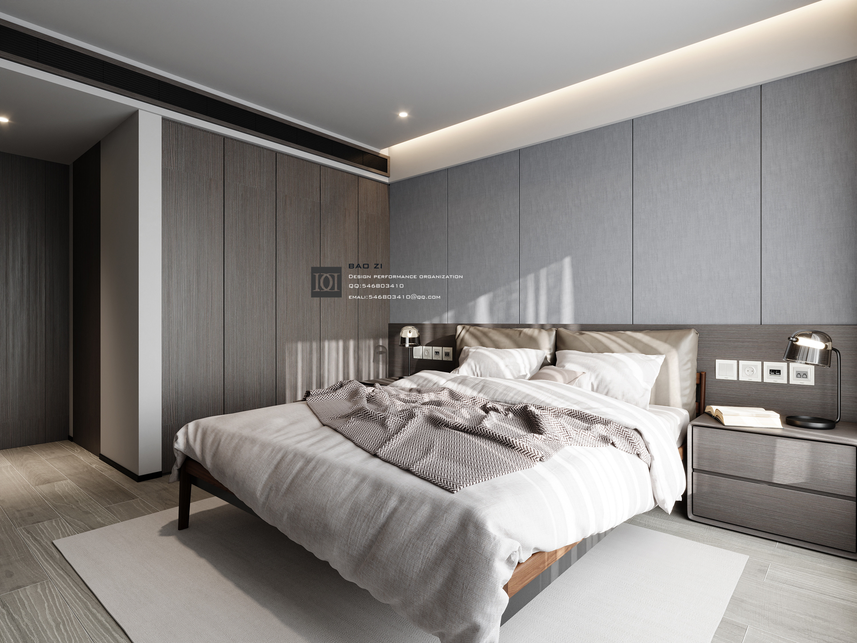 现代简约平层设计-20