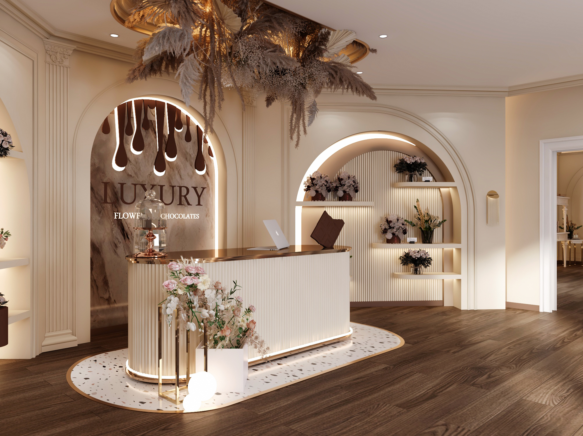 巧克力店室内设计丨omar studio-7