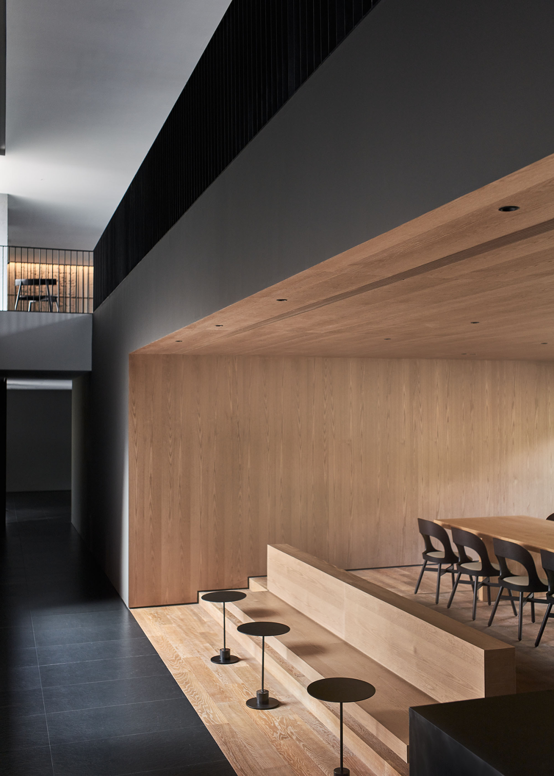 暗黑系餐厅，就是如此酷炫高级！——南京龍·铁板烧餐厅 | 壹舍方磊新作-105