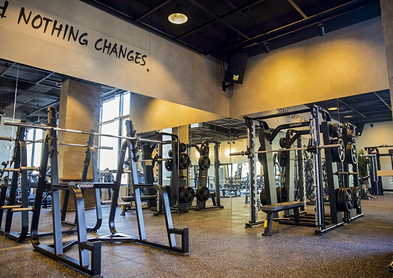 简约 95 平米健身中心，专业室内设计展现空间魅力-13