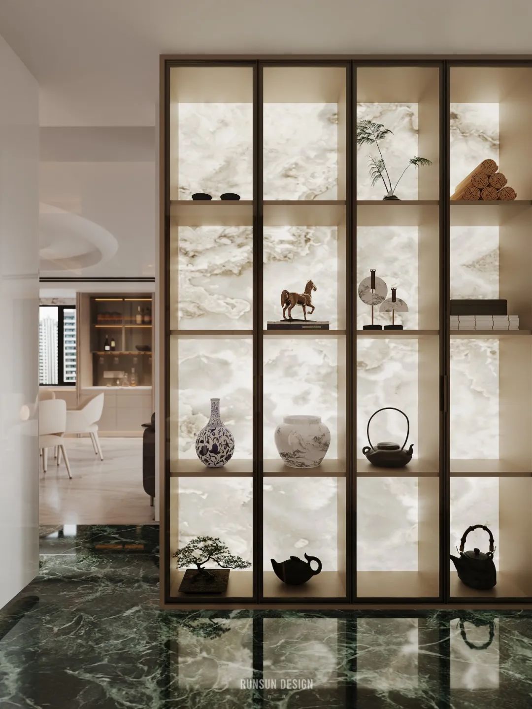 绿意盎然,城市秘境 · 朗石设计温州瓯江峯汇私宅丨中国温州-50