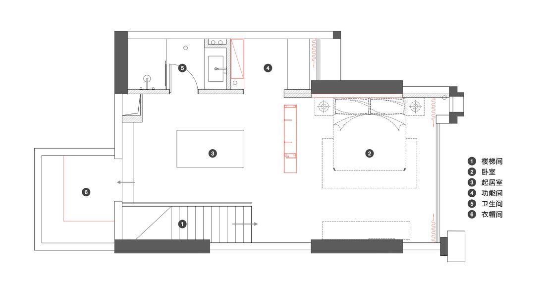 简约无界 · 85㎡高级灰单身公寓-12