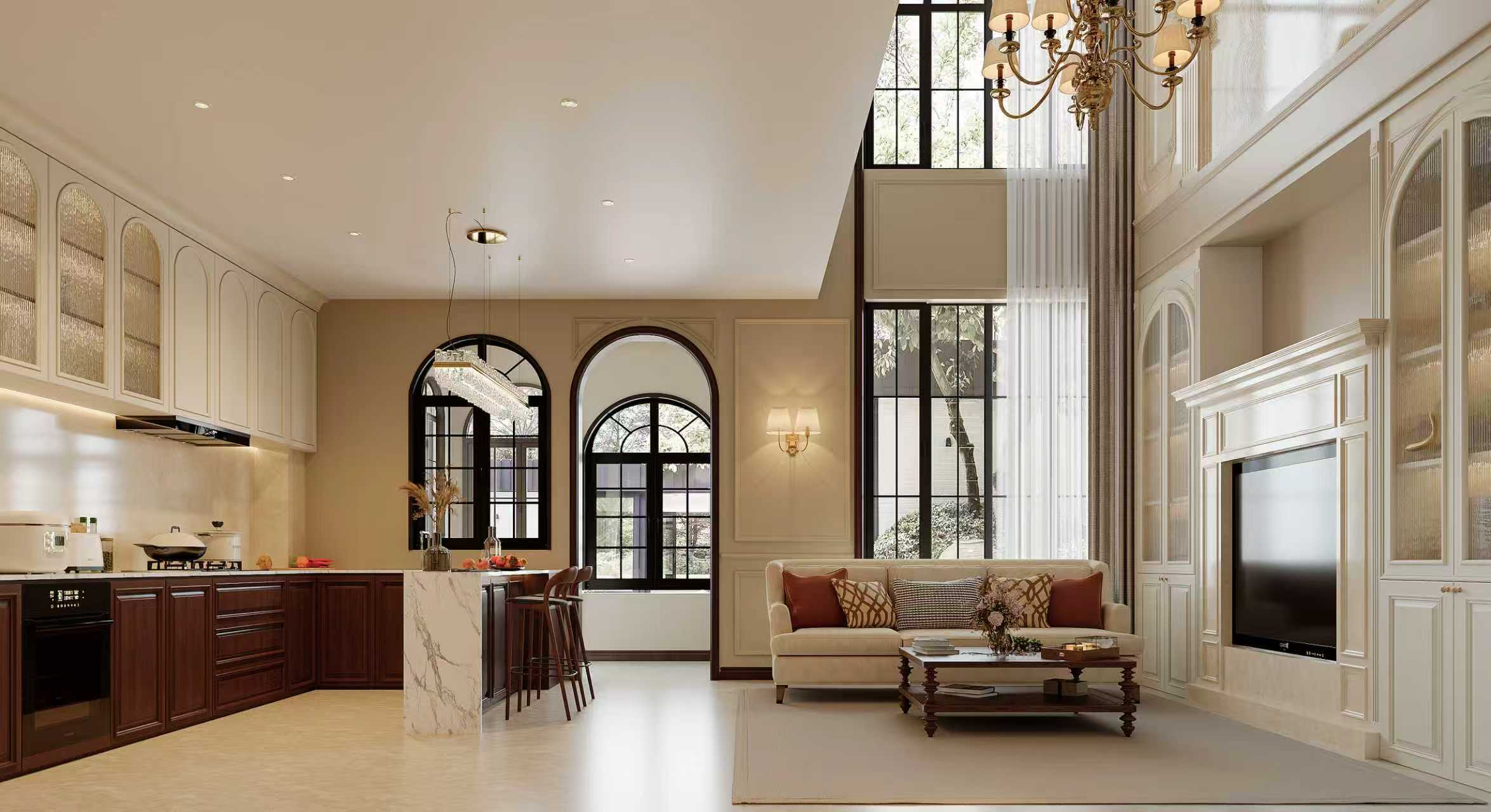 美式效果图案例-12